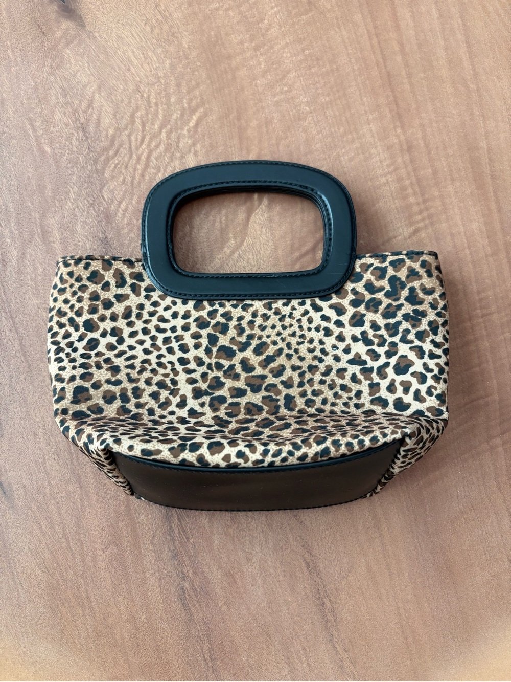 Medina Leopard Print Top-Handle bag